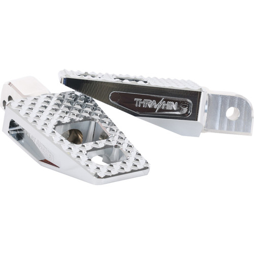Thrashin Supply CO. #TSC-2020-3-SR - P-54 Foot Pegs - Rear - Chrome