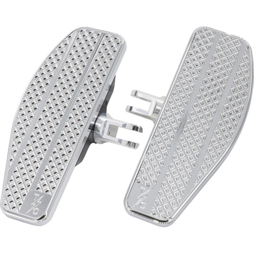 Thrashin Supply CO. #TSC-2030-3 - Mini Floorboards - Chrome