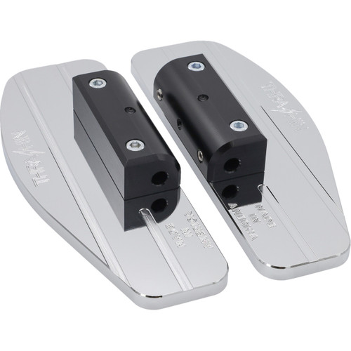Thrashin Supply CO. #TSC-2205-3 - Mini Floorboards - Passenger - Chrome