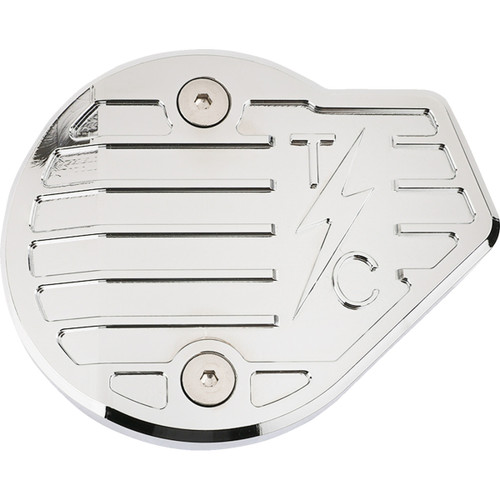 Thrashin Supply CO. #TSC-3029-3 - Cam Cover - Gen 2 - Finned - Chrome - M8