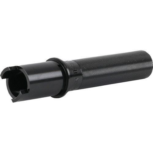 Thrashin Supply CO. #TSC-2806-1 - Throttle Tube - Knurled - 1" - Gen 2 TBW - Black