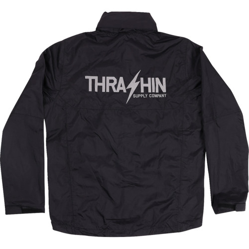 Thrashin Supply CO. #TMJ-15-09 - Mission WP Rain Jacket - Black - Medium