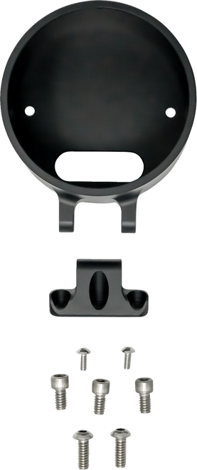 Kodlin USA #KUS55139  - Round Gauge Bezel - For Ascent Pro Riser - Black