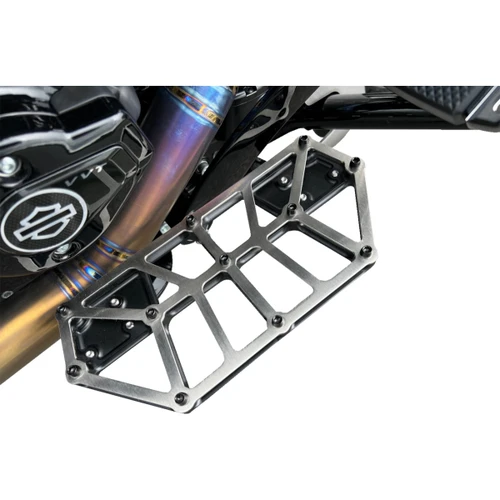 Kodlin USA #K73253 - NXL Floorboards - Black w/ Stainless Steel