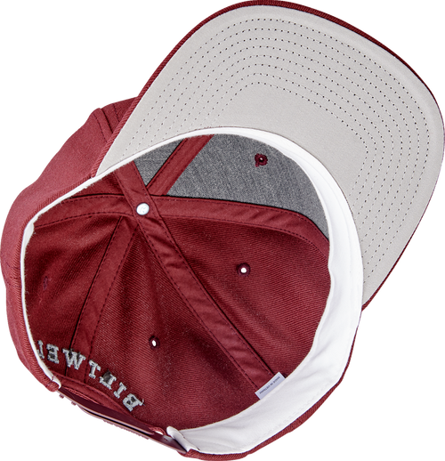 Biltwell #8002-4040-00  - Script B Hat - Maroon