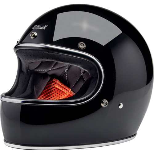 Biltwell #1002-101-501 - Gringo Helmet - Gloss Black - XS