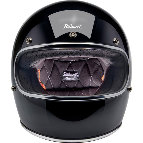 Biltwell #1002-101-502 - Gringo Helmet - Gloss Black - Small