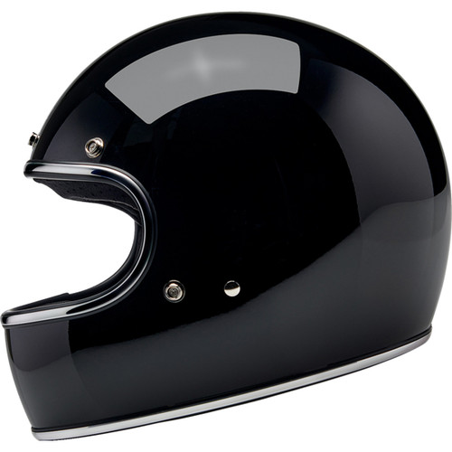 Biltwell #1002-101-505 - Gringo Helmet - Gloss Black - XL