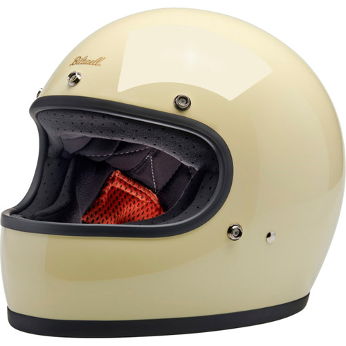 Biltwell #1002-102-504 - Gringo Helmet - Gloss White - Large