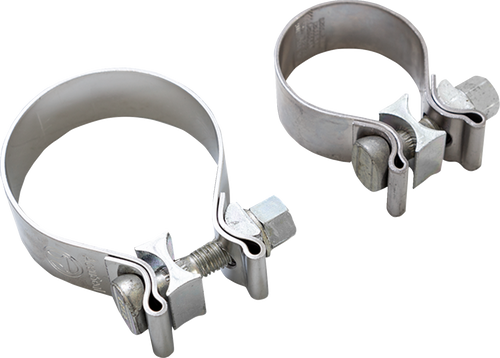 Vance & Hines #23713 - Slip-On Muffler Clamps - M8 Touring