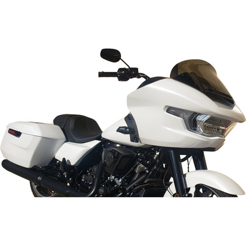 Wind Vest #57-1140 - Windshield - 11-1/2" - Dark Smoke - FLTRX/SE/STSE