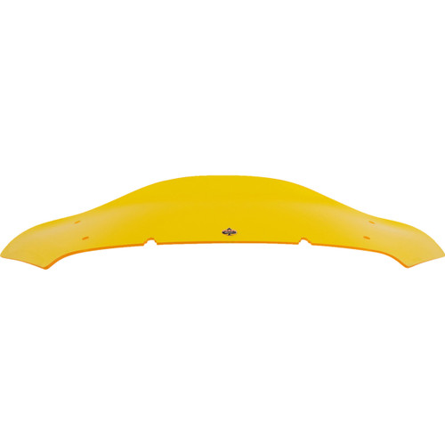 Klock Werks #KWW-01-0743 - Kolor Flare™ Windshield - 6-1/2" - Yellow - FLHX