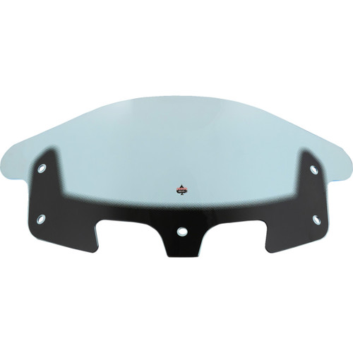 Klock Werks #KWW-04-0635 - Ice Flare® Windshield - 10" - Blue Ice - '14-'26 Indian