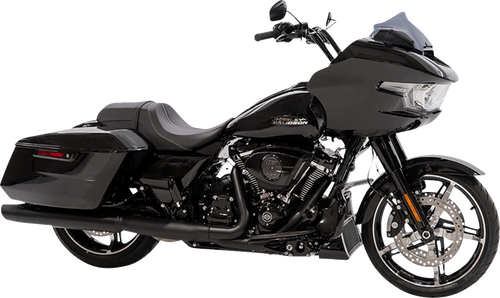 Klock Werks #KWW-01-0708-DS - Sport Flare Windshield - 8" - Dark Smoke - FLTRX