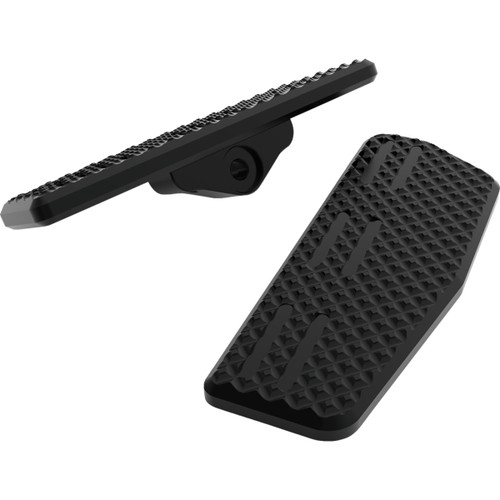 LA Choppers #LA-P101-01B - Mini Floorboards - Driver - Black