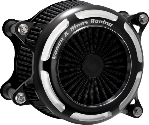 Vance & Hines #41121 - V02 Onyx Air Intake Kit - Black Contrast