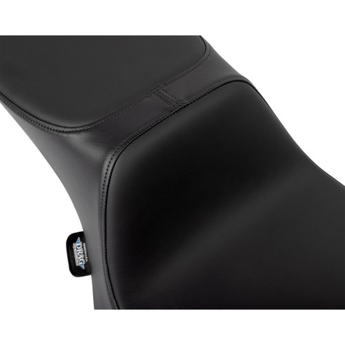 Drag Specialties Seats - Performance Predator 2-Up Seat - Extended Reach - Solar Leather - Smooth - FLHX/FLTR '23-'24