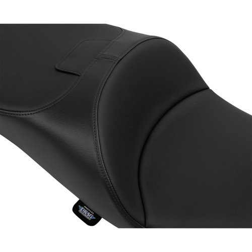 Drag Specialties Seats - Extended Reach Freedom Seat - Solar Leather - Smooth Vinyl - FLT/FLH '09-'25