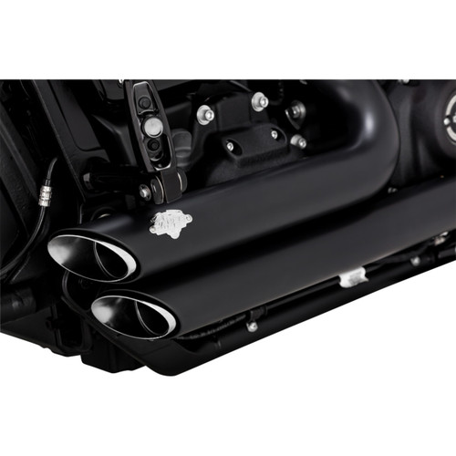 Vance & Hines #47333-22 - Shortshots Staggered PCX™ Exhaust System - Matte Black