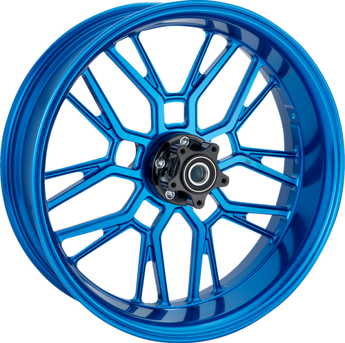 Arlen Ness #330-008 Rim - Split-Spoke - Blue - 18x5.5