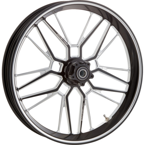 Arlen Ness #330-024 - Rim - Split-Spoke - Black/Contrast Cut - 19x3.25