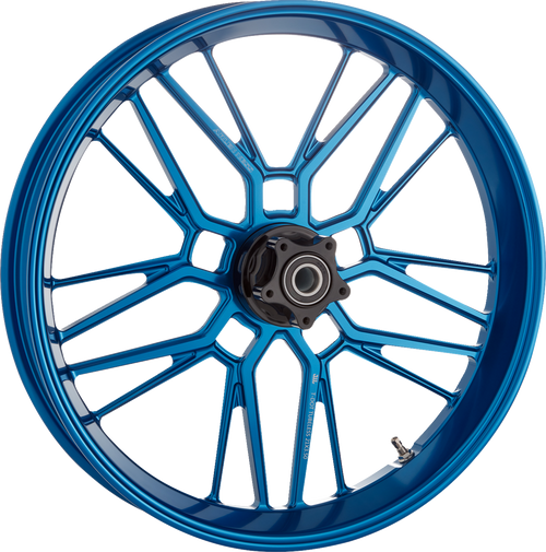 Arlen Ness #330-011 Rim - Split-Spoke - Blue - 19x3.25