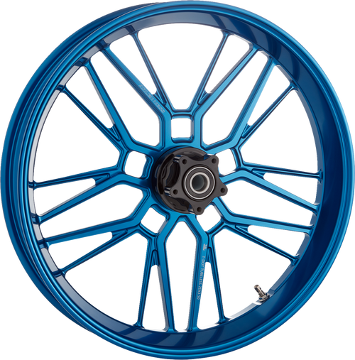 Arlen Ness #330-017 Rim - Split-Spoke - Blue - 21x5.5