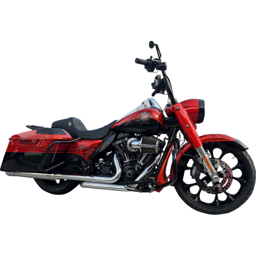 Coastal Moto #3D-LGO185SB-ABST - Wheel - Largo 3D - Rear - Single Disc/with ABS - Black - 18x7