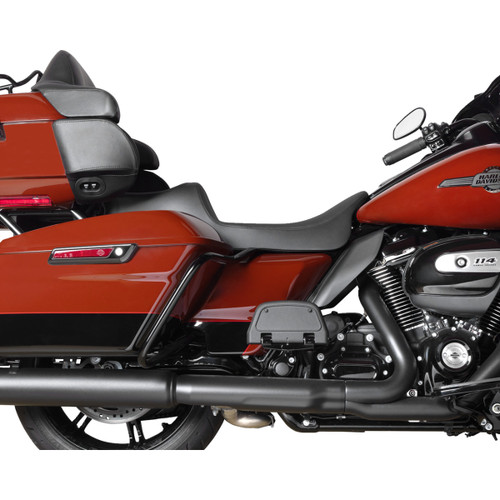 Drag Specialties Seats - Predator III Seat - Extended Reach - Smooth - FLH/FLT '08-'24