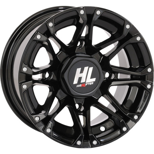 High Lifter #12HL03-1210 - Wheel - HL3 - Front/Rear - Gloss Black - 12x7 - 4/110 - 4+3 (+10 mm)