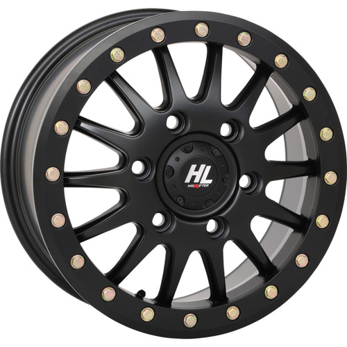 High Lifter #15HL24-1465 - Wheel - HL24 - Front/Rear - Black - 15x7 - 6/5.5 - 5+2 (+38 mm)