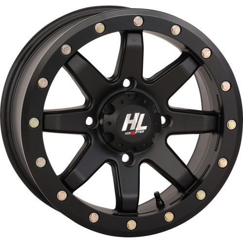 High Lifter #14HL09-14371 - Wheel - HL9 Beadlock - Rear - Matte Black - 14x10 - 4/137 - 5+5