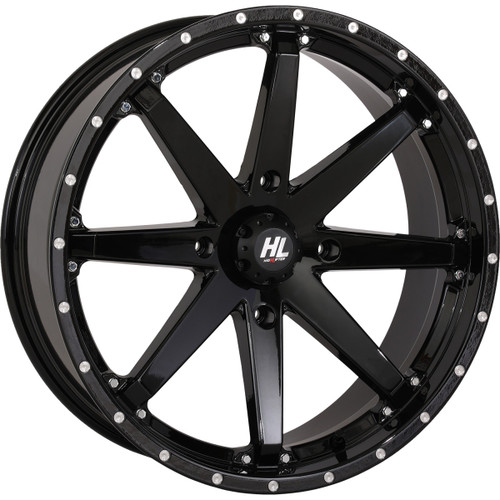 High Lifter #20HL10-1237 - Wheel - HL10 - Front/Rear - Gloss Black - 20x7 - 4/137 - 4+3 (+10 mm)