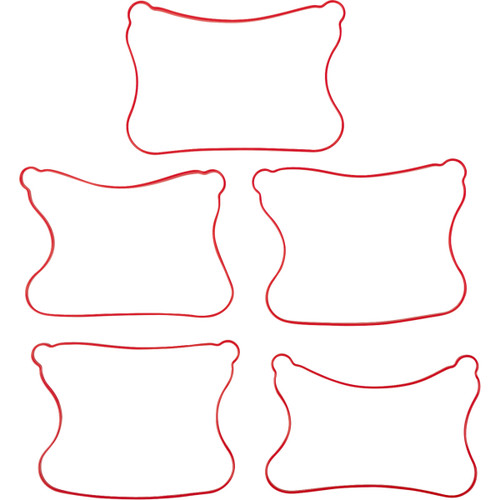 James Gasket #JGI-17362-07 - Lower Rocker Cover Gasket - '07-'22 Sportster