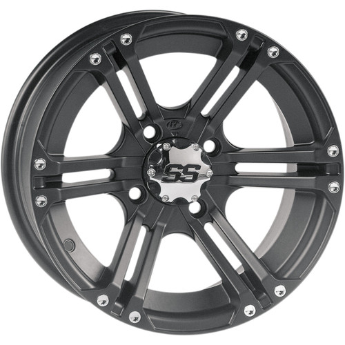 ITP #1428375536B - Wheel - SS212 - Front - Black - 14x6 - 4/156 - 4+2