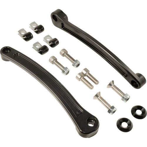 Joker Machine #30-700-1 - Fender Side Rails - Black - Indian Scout