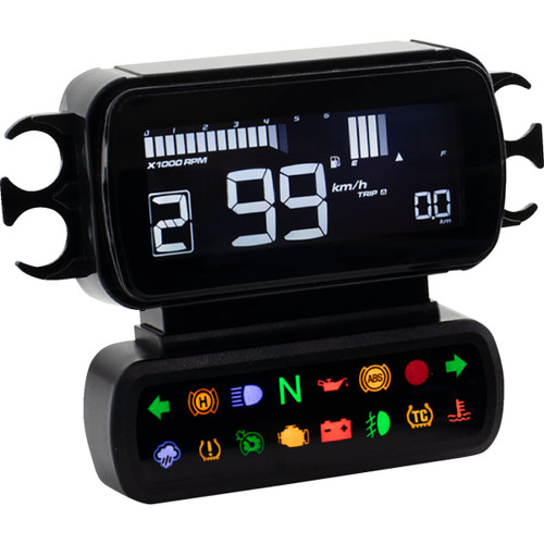 Koso North America #BA080030 - D2 LCD - Multifunction Meter