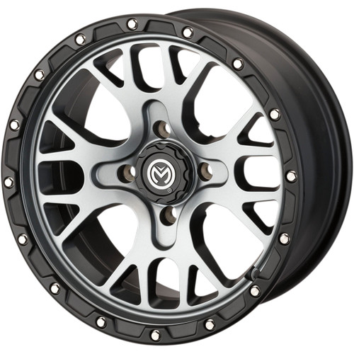 Moose Offroad - Wheel - 545X - Front/Rear - Gray - 14x7 - 4/110 - 5+2
