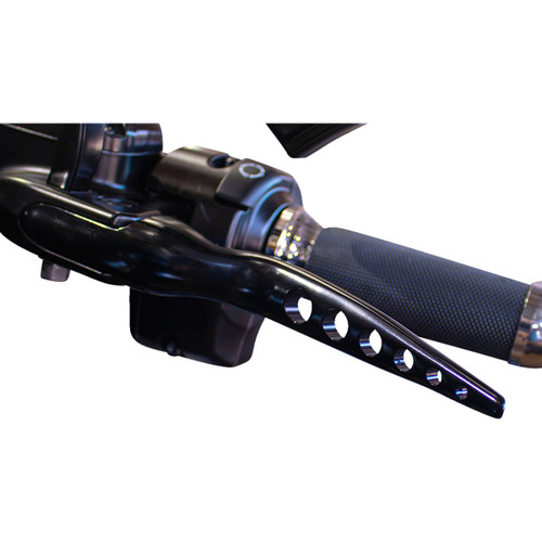 Paul Yaffe Bagger Nation #PYO:RL-S-18L-B - Racing Hand Levers - Black