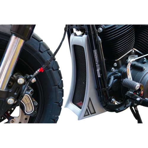 Paul Yaffe Bagger Nation #PYO:SCS-BS-P - Chin Spoiler - Black Stash - Harley-Davidson® - M8 Softails®
