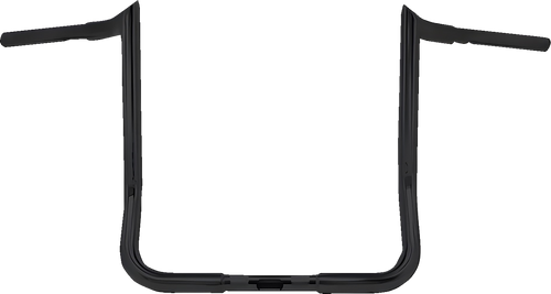 Bagger Nation #PYO:MBB23L-12-B - 1-1/4" Bagger Monkey Bar Handlebar - 12" - Black