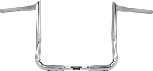 Bagger Nation #PYO:MBB23L-10-C - 1-1/4" Bagger Monkey Bar Handlebar - 10" - Chrome