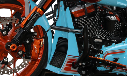 Bagger Nation #PYO:SCS-09-2PC - Chin Spoiler Swoop - 2 Pc - For Mini Monkey Engine Guards
