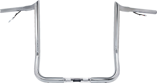 Bagger Nation #PYO:MBBPW-12 C - Pre-Wired Handlebar - Monkey Bar - 12" - Chrome