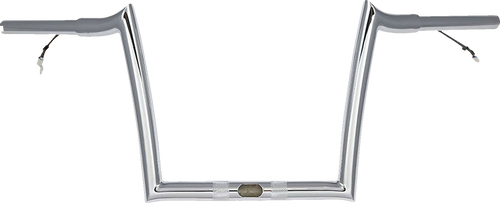 Bagger Nation #PYO:OEMPW-15L-10 C - Pre-Wired Handlebar - OEM - 10" - Chrome