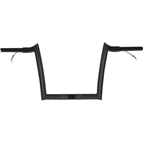 Paul Yaffe Bagger Nation #PYO:OEMPW-15L-10 B - Pre-Wired Handlebar - OEM - 10" - Black