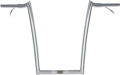 Bagger Nation #PYO:OEMPW-15L-16 C - Pre-Wired Handlebar - OEM - 16" - Chrome