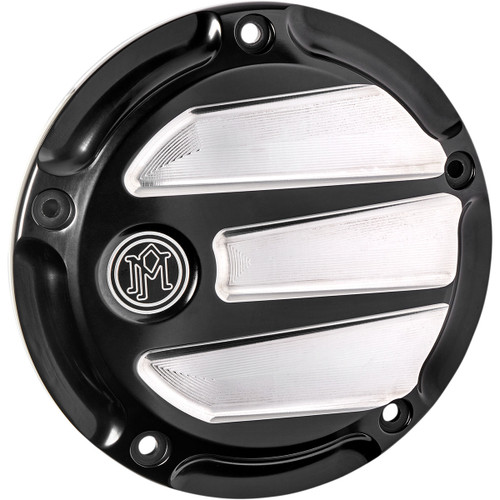 Performance Machine (PM) #0177-2075M-BM - Derby Cover - Scallop - Black/Contrast Cut™