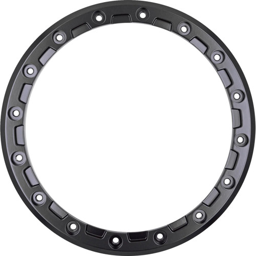 Raceline Wheels #RBL-15B-A93-RING-16 - Beadlock Ring - Replacement/Wheel - Podium - 15" - Black