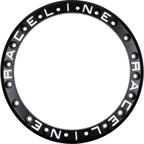 Raceline Wheels #RBL-15B-RTD-RING-20 - Beadlock Ring - Replacement - 15" - Black - Universal